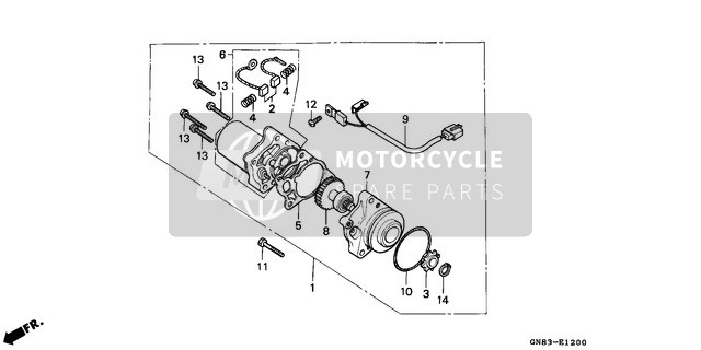 91309GES003, Circlip, Honda, 2